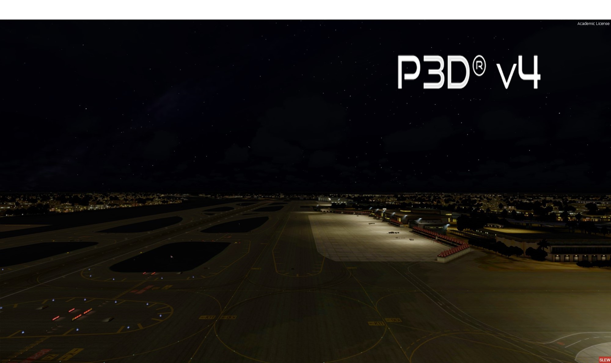 Dynamic Lights for OMDB P3D Living Airports
