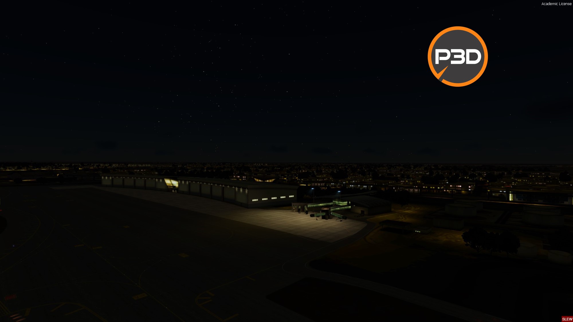 Dynamic Lights for OMDB P3D Living Airports